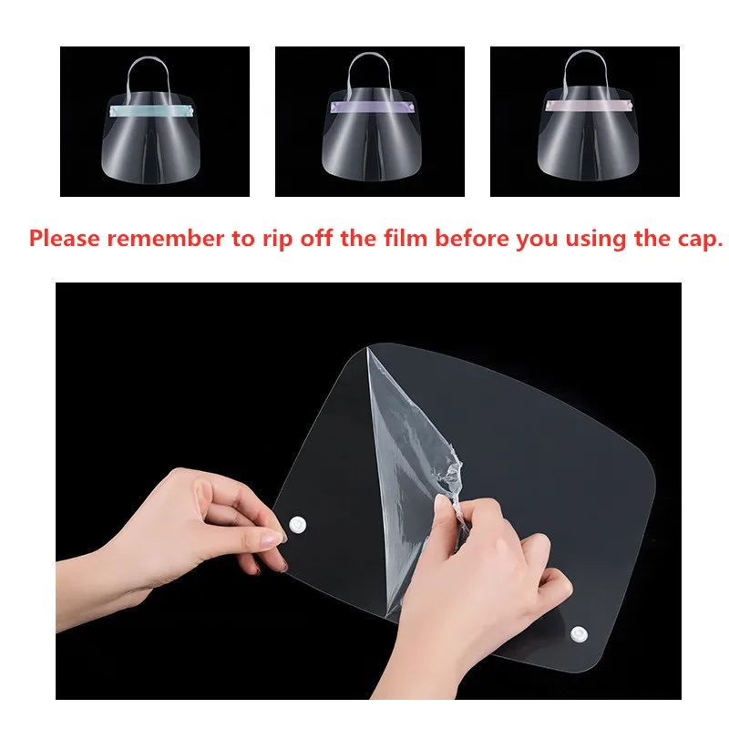 Унисекс Крышка Прозрачная анти пыльная Рыбацкая шапка теплая маска Защитная