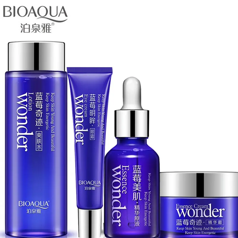 Отбеливающий тоник для ухода за кожей BIOAQUA 4 шт./лот крем лица