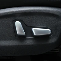 for kia sportage ql 2017 2018 car styling chrome interior seat adjustment switch knob button control cover trim garnish molding