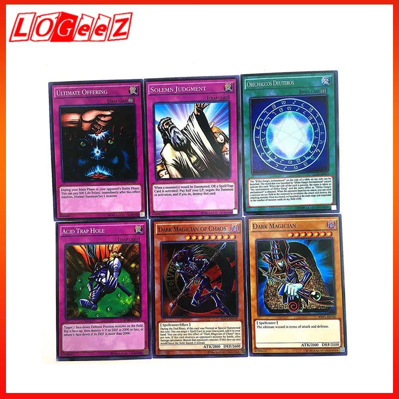 240 шт./компл. из Yugioh редкая карточка фонарик Yu Gi Oh игровая бумажная детская игрушка