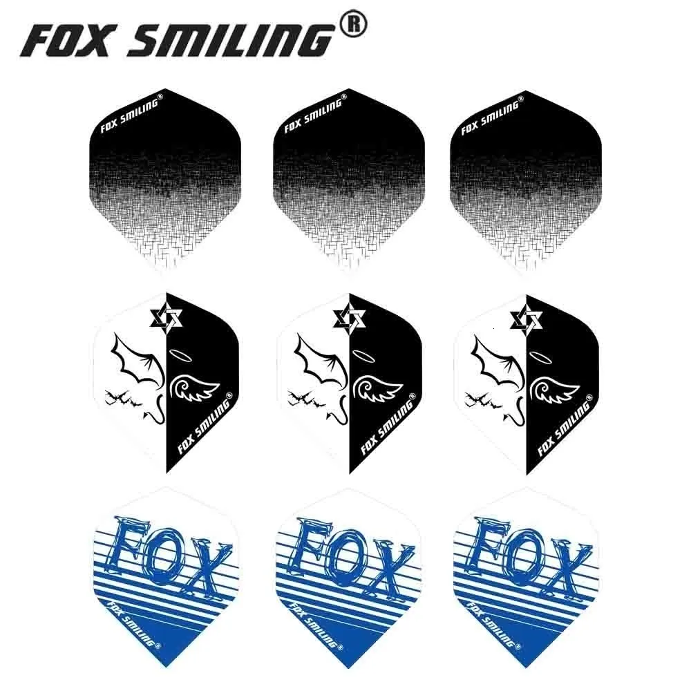 Fox Smiling нейлон Дротика валы и популярный хороший шаблон Дротика s полеты аксессуары для игры в Дартс для мягкой и стальной Дротика s