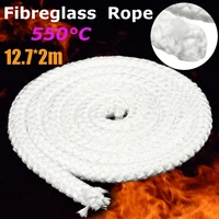 2m 12 7mm9 5mm white wood stove heater rope seal high density fibreglass rope and rtv adhesive for home commercial diy craft