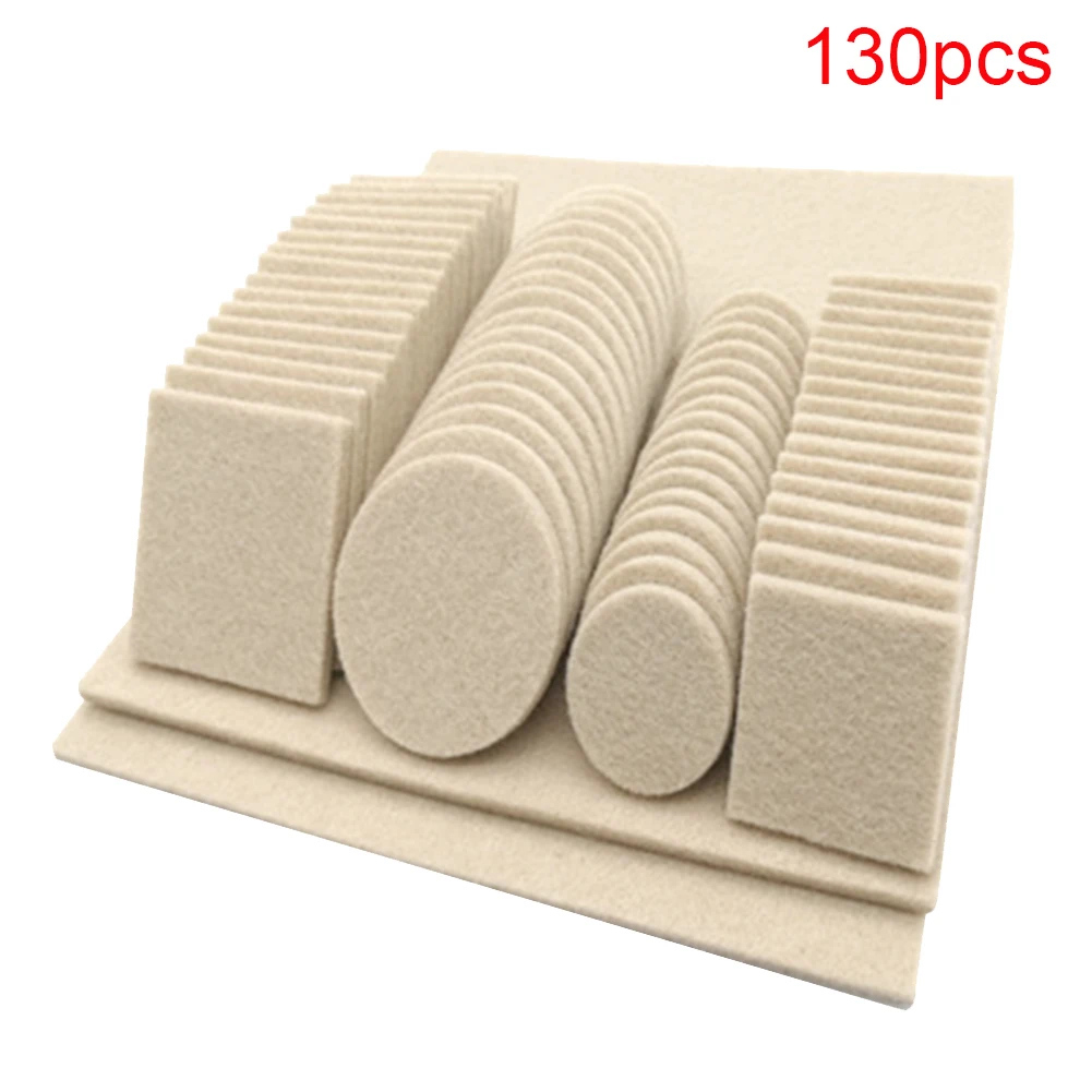 

Easy Install Multi Function Self Adhesive Protective Home Anti Scratch Chair Table Furniture Legs Non Slip Floor Felt Pad Hotel