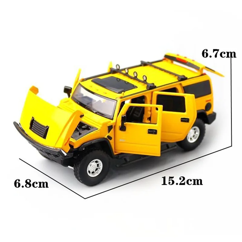 Новое поступление масштаб 1:32 внедорожник Hummer H2 модель автомобиля из сплава со