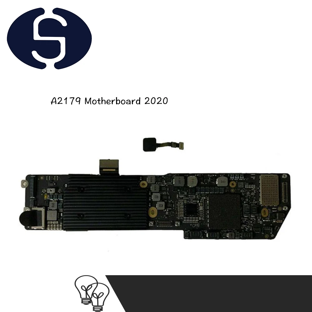 

Original Laptop 821-01055 A2179 Motherboard 2020 For Macbook Air Retina 13" A2179 Logic Board Touch ID i3 i5 8GB 256GB 512GB