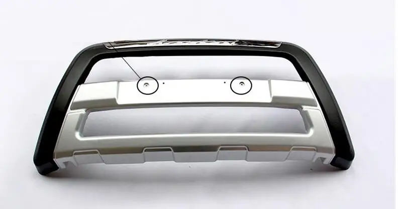 Front Bumper ABS передняя+ задняя защитная крышка бампера для Mitsubishi Outlander 2013 - Цвет: Front Bumper