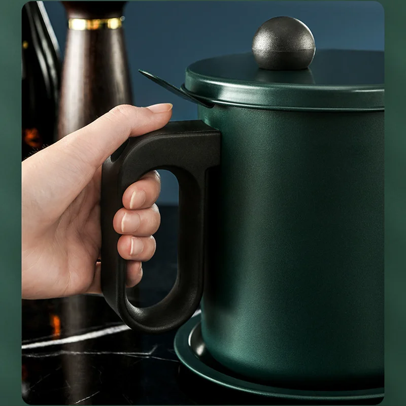 Сетчатый фильтр из нержавеющей стали в японском стиле с крышкой для хранения