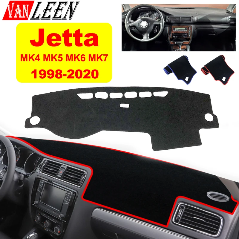 

For Volkswagen VW Jetta MK6 MK5 MK7 MK4 Car Dashboard Cover Mat Sun Shade Instrument Panel Carpets Protector Anti-UV Accessories