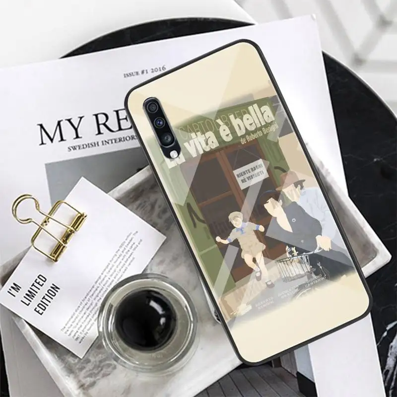 

Life Is Beautiful Glass Phone Case Back Shell For Xiaomi Redmi Note 7 5 4 6 6A Mi 8SE 8 6 Lite Mix 2 2s Note 3 Cover