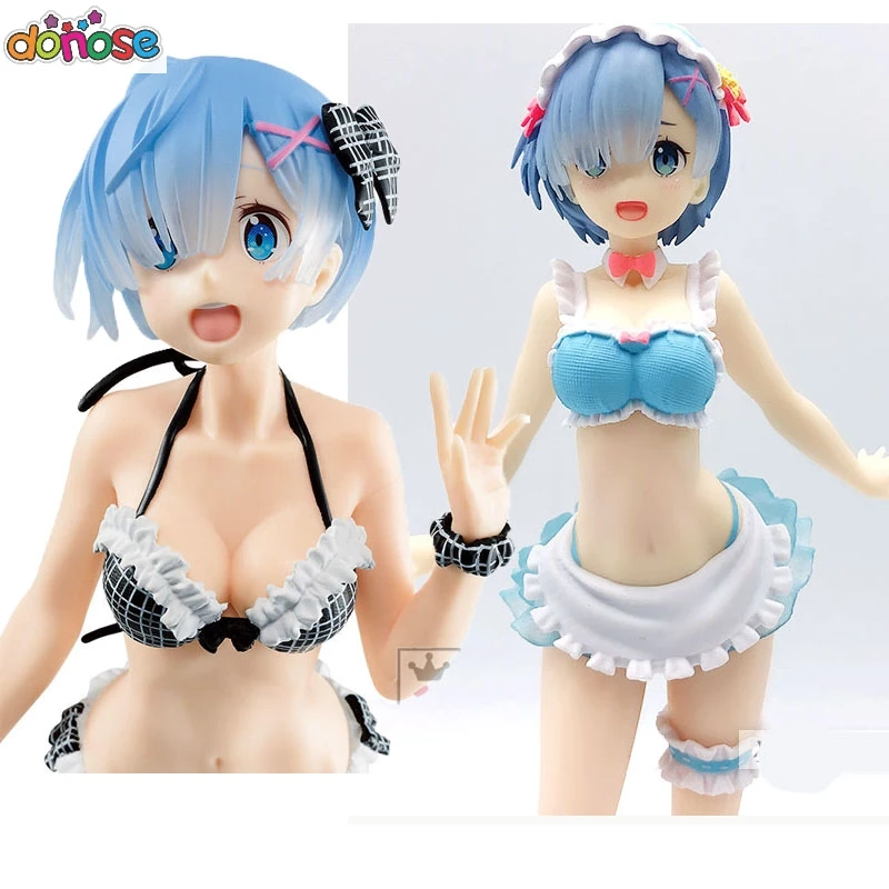 Экшн фигурка XQ Figure Re Life в другом мире от Zero 23 см аниме Re:zero Rem Коллекционная модель