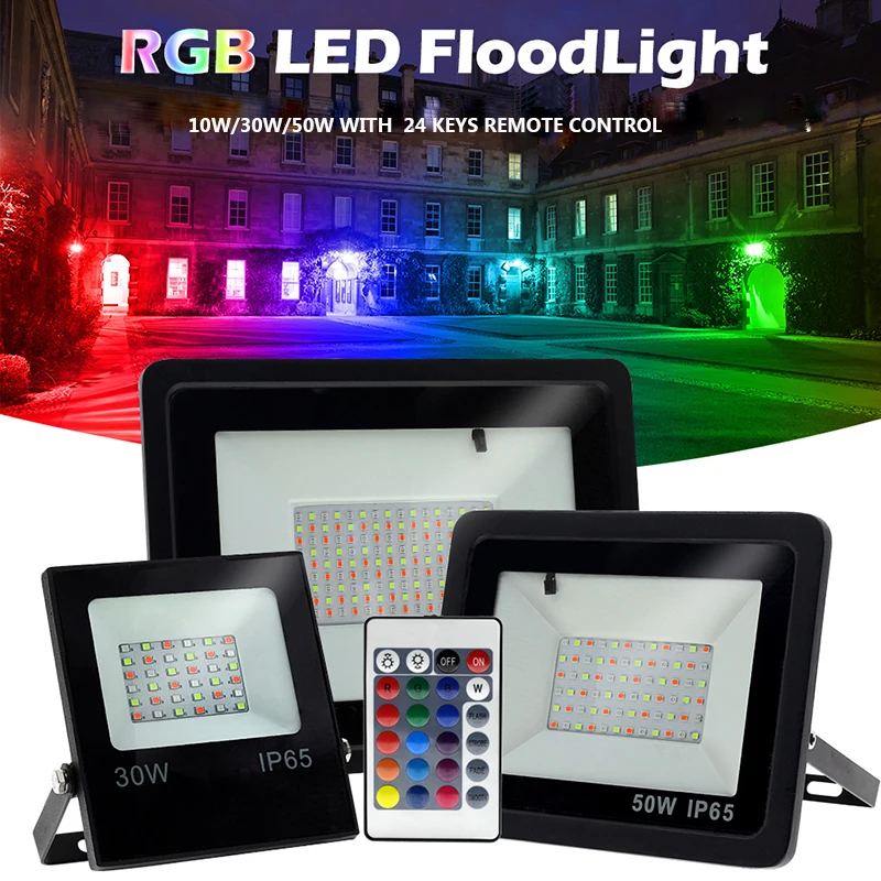 

Светодиодный прожектор для стен EGB, 10 Вт, 30 Вт, 50 Вт, наружный светодиодный прожектор, высокая яркость, IP65, водонепроницаемый ландшафтный свет...