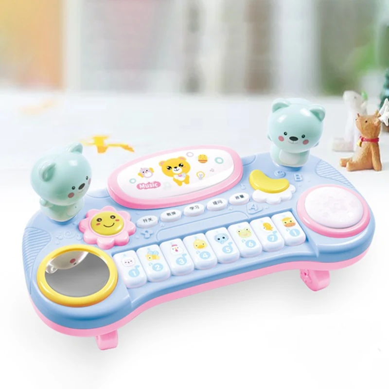 

Piano Drum Toy Children Pat Drum Education Puzzle Baby Electronic Education Toddlers Early Development Activity Toy
