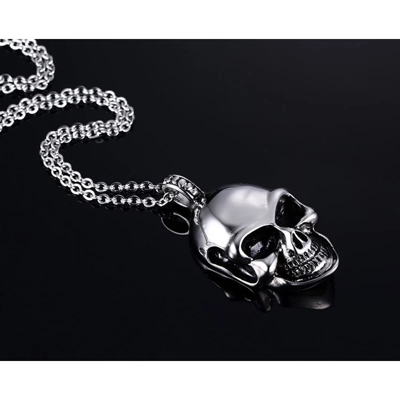 Ожерелье чокер из нержавеющей стали в стиле панк для мужчин и женщин массивное