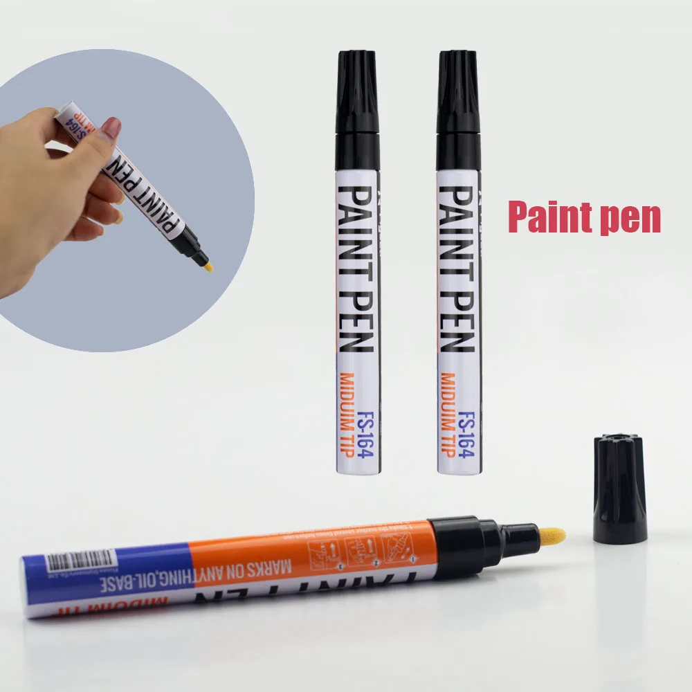 

Водонепроницаемая ручка для автомобильной краски, средство для ухода за автомобильными колесами, шинами, масляная маркировочная ручка, авт...