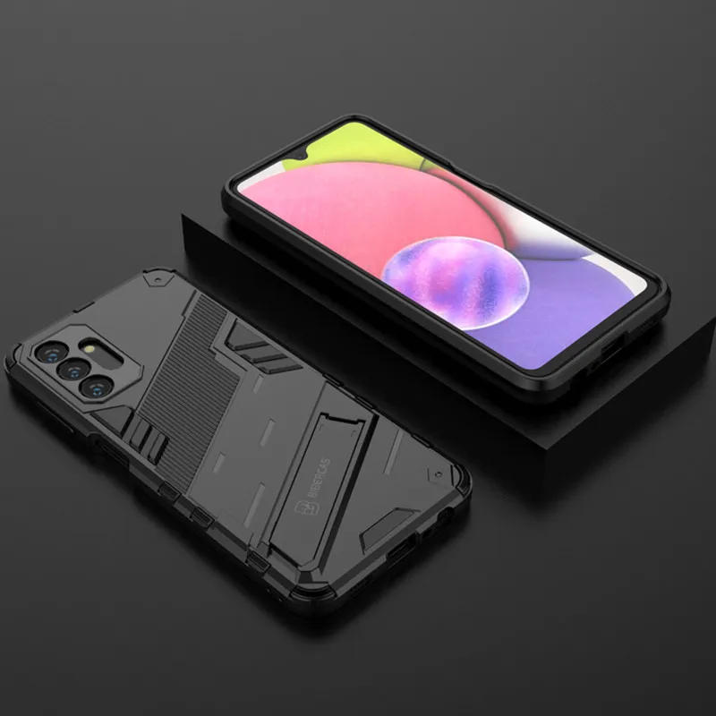 For Case Samsung Galaxy A13 5G Cover For Samsung A13 Capas Bumper Shockproof Kickstander Holder Cover For Samsung A13 5G Fundas