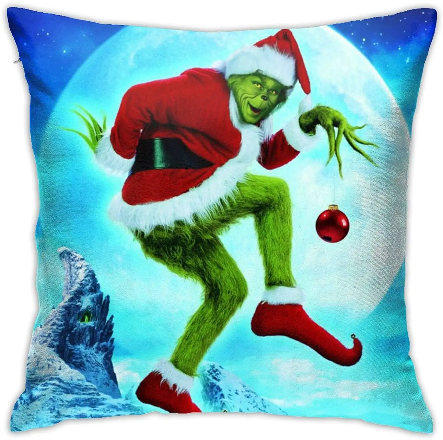 

Velvet pillowcase Christmas Great Gift For Each Holiday Pillowcase for Decor Sofa, Couch Cushion Cases Pillow Cover 18"X18"