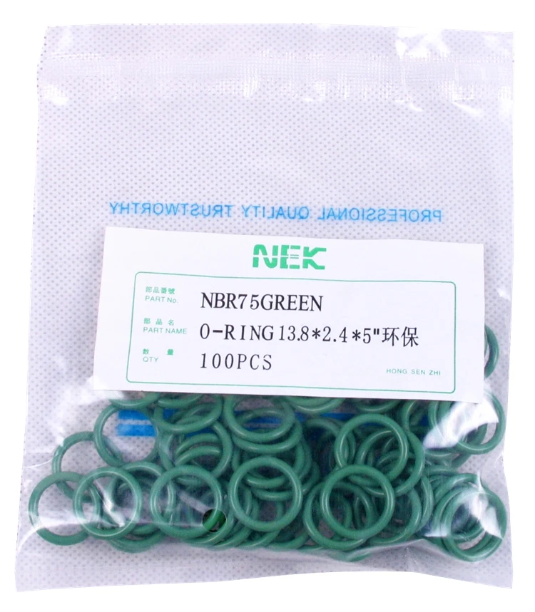 

( 10,8*2,4 мм) # 8 R134a NBR резиновый комплект уплотнительных колец, высокая термостойкость для клапана автомобильного кондиционера 5/16 3/8 1/2 5/8