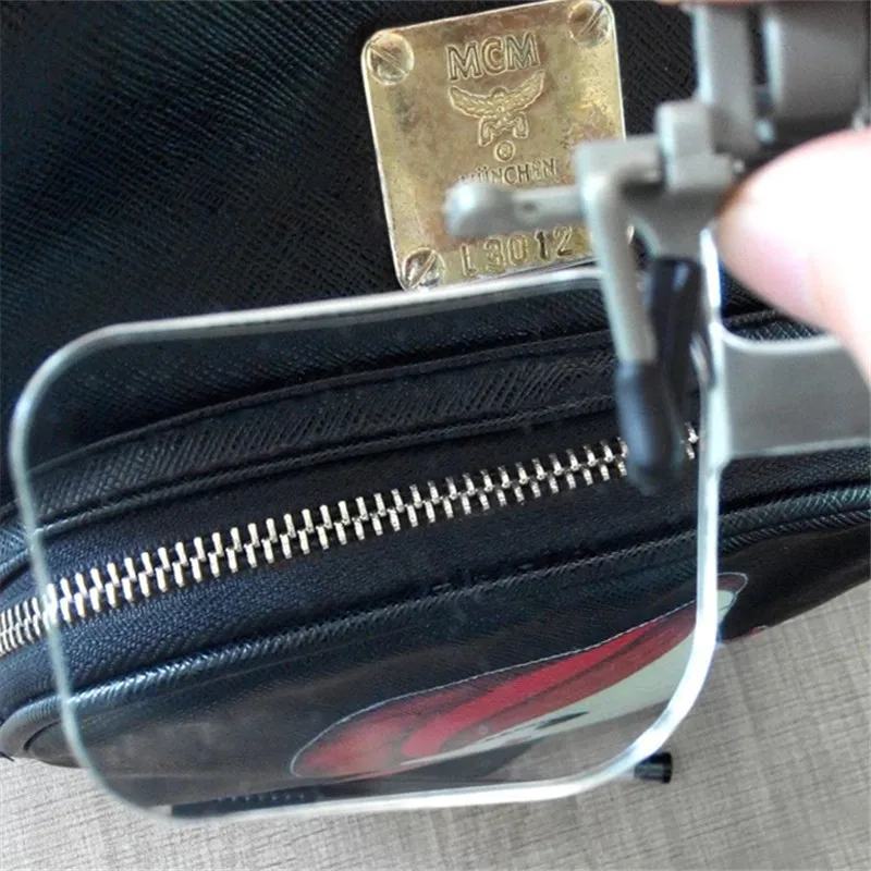 Крышка с зажимом для обзора увеличительное стекло Акриловая линза может быть