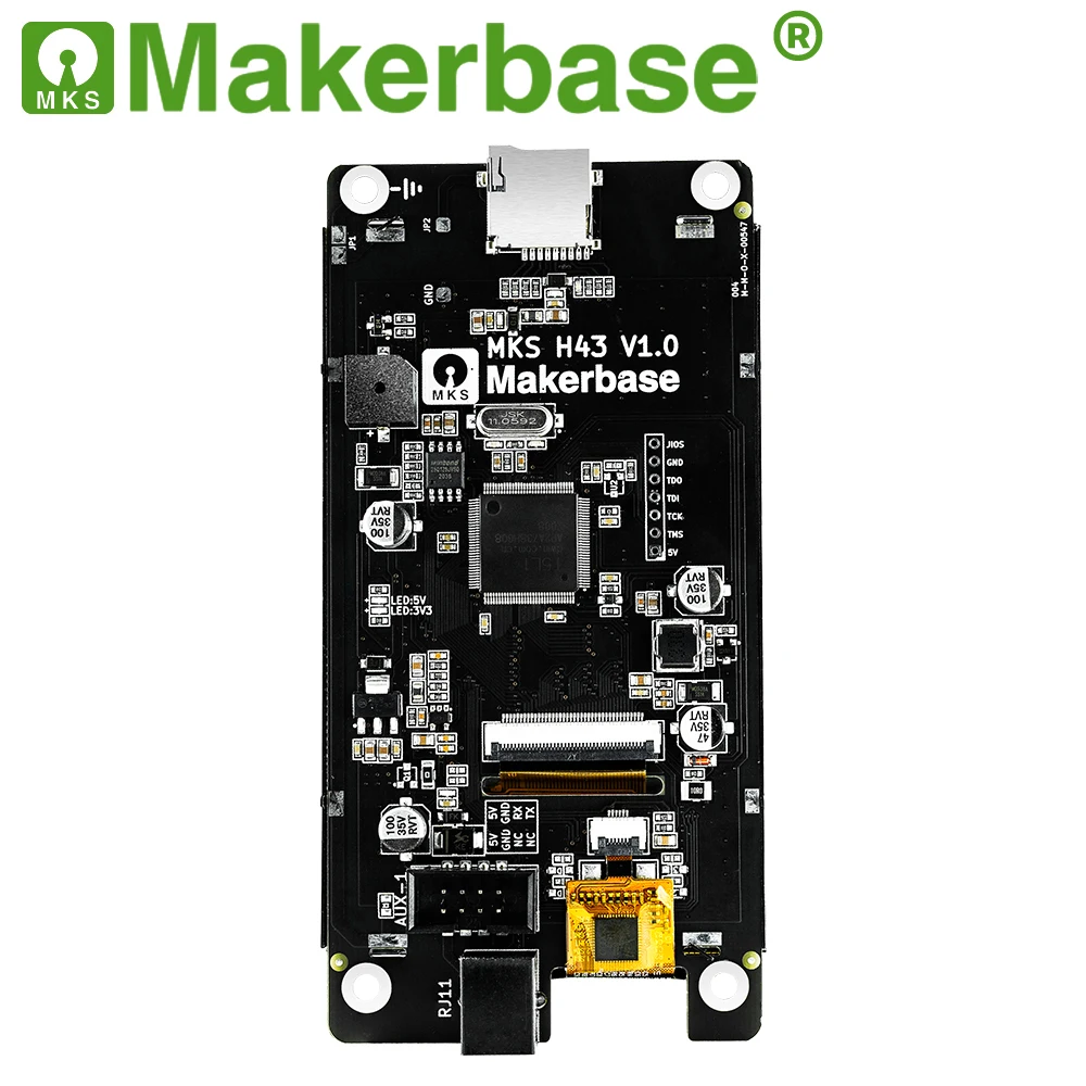 Makerbase MKS H43 V1.0 умный контроллер дисплея запчасти для 3D-принтера 4 3 дюймов IPS LCD 800*480 HD