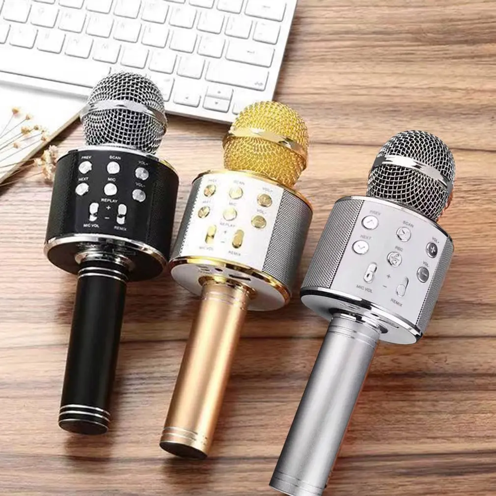 Портативный Национальный караоке микрофон мобильный телефон беспроводной