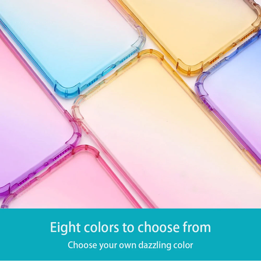 Подходит для samsung Note10 Тонкий чехол мобильного телефона pro S10 градиентной