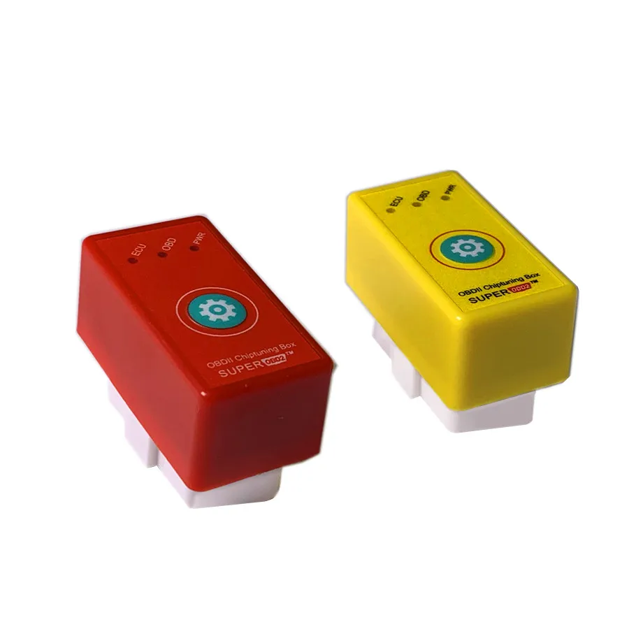 DHL 100 шт. Супер OBD2 чип тюнинг коробка высокое качество разъем привода нитро Ecoobd2