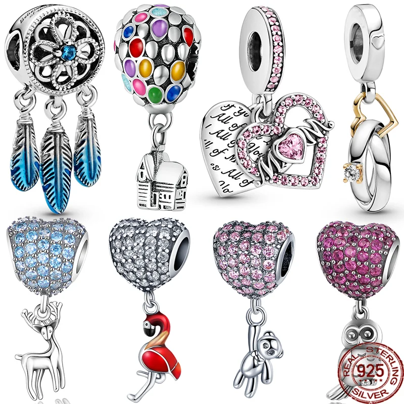 

Hot 100% 925 Silver Series Selfhood Pandora DIY Charms Jewelry Beads Personality To Make