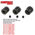 SURPASS HOBBY 3 шт. 32DP 5 мм комплект металлических шестеренок мотора 13T 14T 15T 16T 17T 18T 19T 20T 21T для 18 110 RC Car Monster Truck