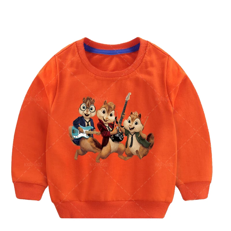 

Kids Baby Boys Girls Hoodie Clothes Clothing Hoodies Toddler Infant Boy Girl Sweatshirts Hoodied Alvin and the Chipmunks T Shirt