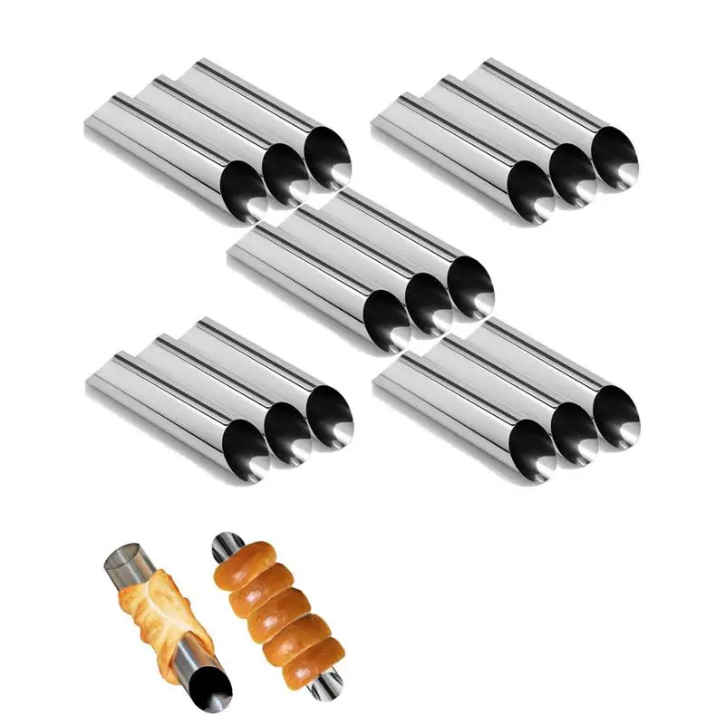 Трубочки для выпечки канноли 5 дюймов большая из нержавеющей стали Cannoli формы