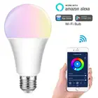 Умная лампочка с Wi-Fi, B22 E27, светодиодная лампа, работает с AlexaGoogle Cloud Intelligence App RGB +, с функцией регулировки яркости, 10 Вт