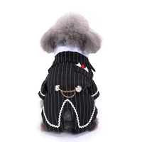 2021 pet clothes dog suit cross border pet supplies new product dog clothes dress tuxedo wedding dress