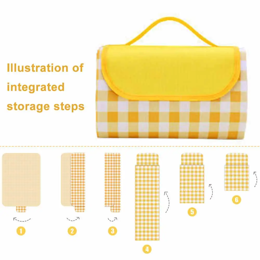 

Picnic Blanket Waterproof Picnic Rug Folding Large Picnic Blankets Compact Picnic Mat For Travel Beach Camping