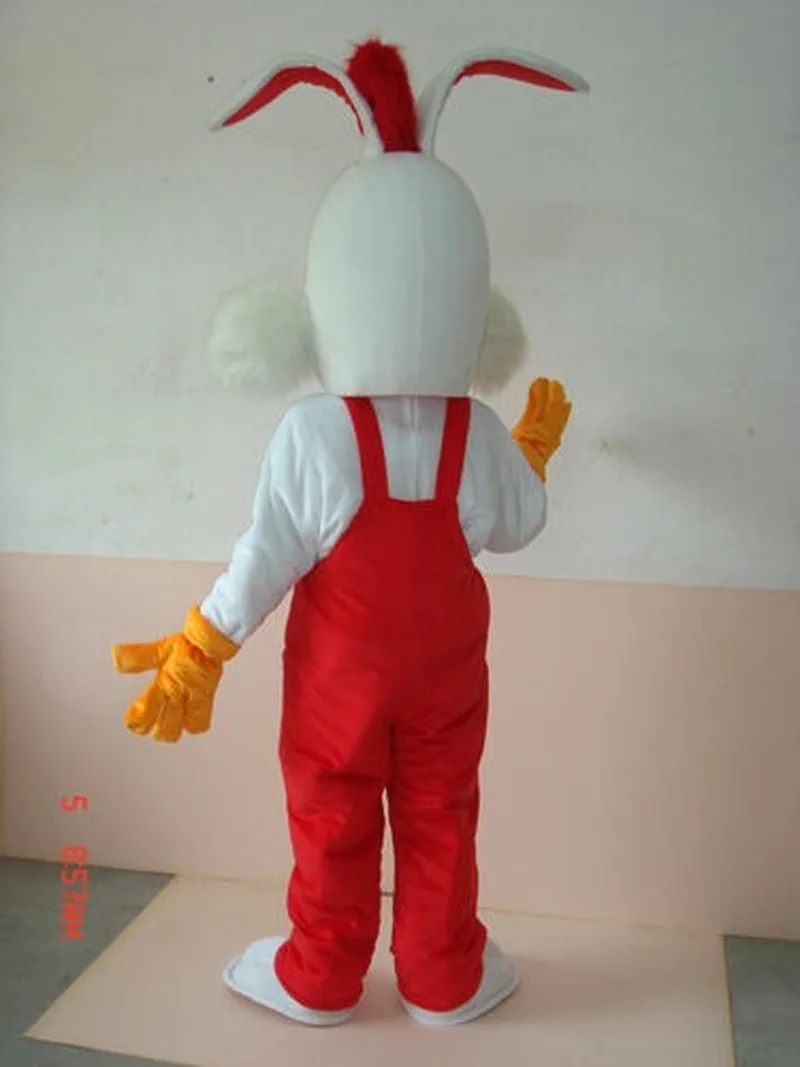 Костюм талисмана кролика на Хэллоуин пушистый костюм для взрослых платье