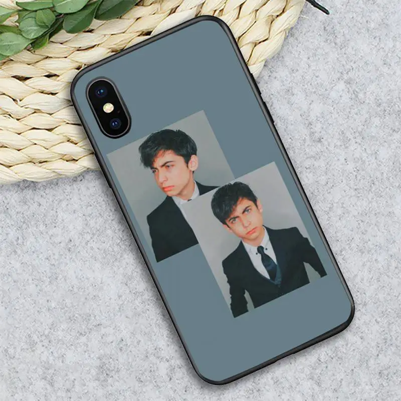 

Aidan Gallagher Number Five Phone Case for iPhone 11 12 pro XS MAX 8 7 6 6S Plus X 5S SE 2020 XR Soft silicone funda