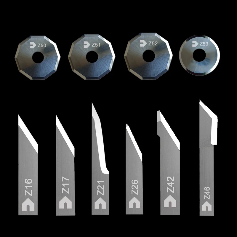 2pcs Zund Ruizhou IECHO Blade Tungsten Carbide Cutting Graphics Leather Cutter Z10 Z16 Z20 Z29 Z41 Z45 Z46 Z50 Z51 Z53 Z61 Z71 - купить по