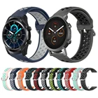 Мягкий силиконовый спортивный ремешок для TicWatch Pro 2021Pro 3 GPSGTXS2E2, ремешок для смарт-часов, ремешок для часов, браслет для TicWatch E3