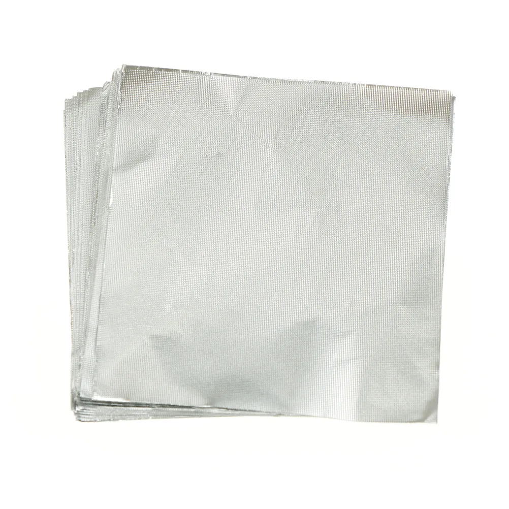 

100Pcs Colorful Chocolate Lolly Party Foil Wrappers For Wedding Party Confectionary Square Sweets Candy Package Foil Paper Sheet