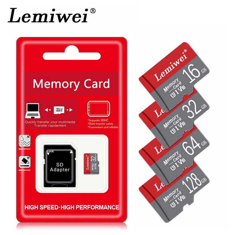 

Memory Card 256GB 128GB 64GB High Speed 32GB Micro sd card 128gb TF/SD Cards Class10 Usb flash card Microsd Flash Drive +Adapter