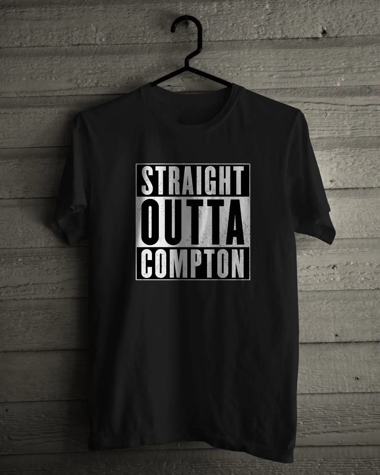 

2021 Straight Outta Compton T Shirt American Hip Hop Group NWA Short Sleeve Black Tee Men Tee Shirts Tops Short Sleeve T-Shirts