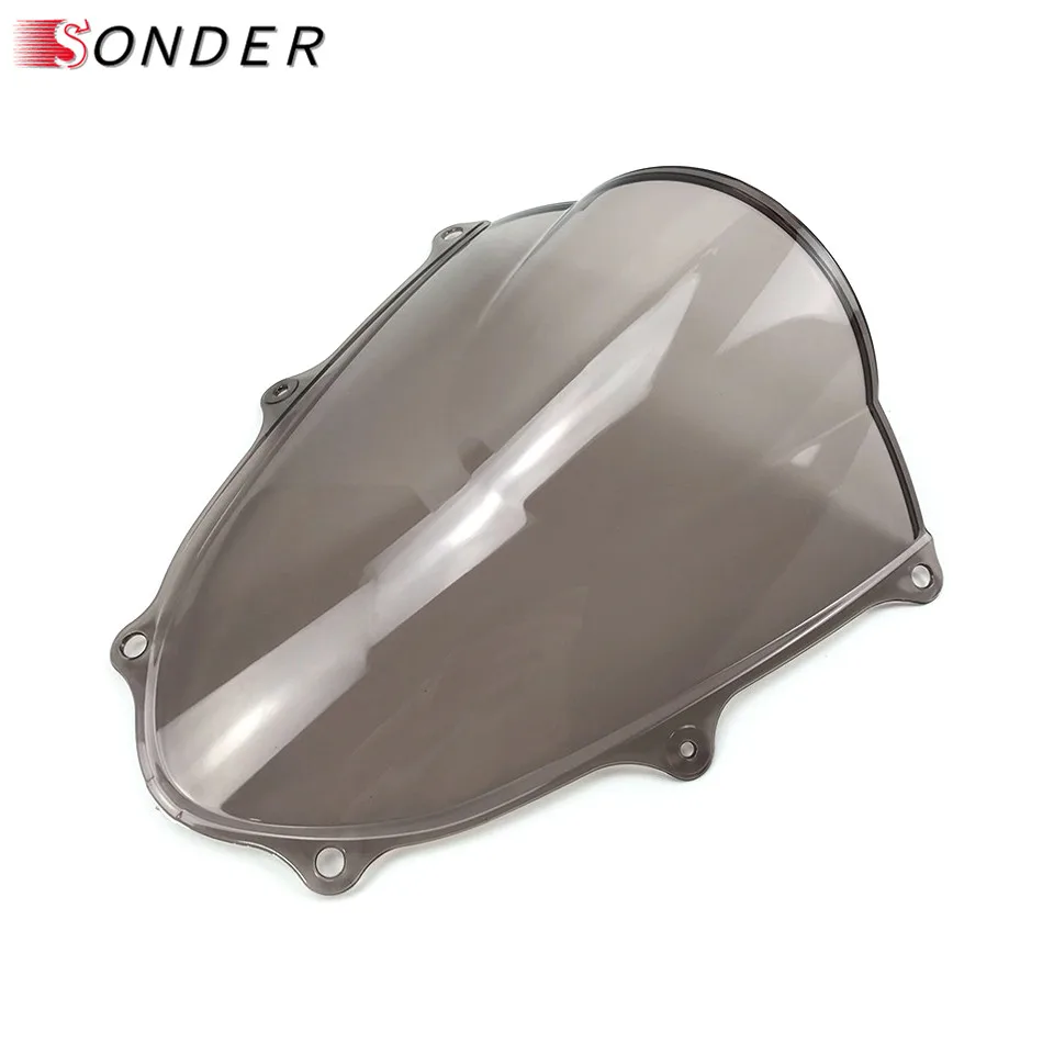 Motorcycle Windshield Windscreen For SUZUKI GSX-R1000 GSXR1000 GSXR GSX-R GSX R 1000 K17 2017-2018 Double Bubble | Автомобили и