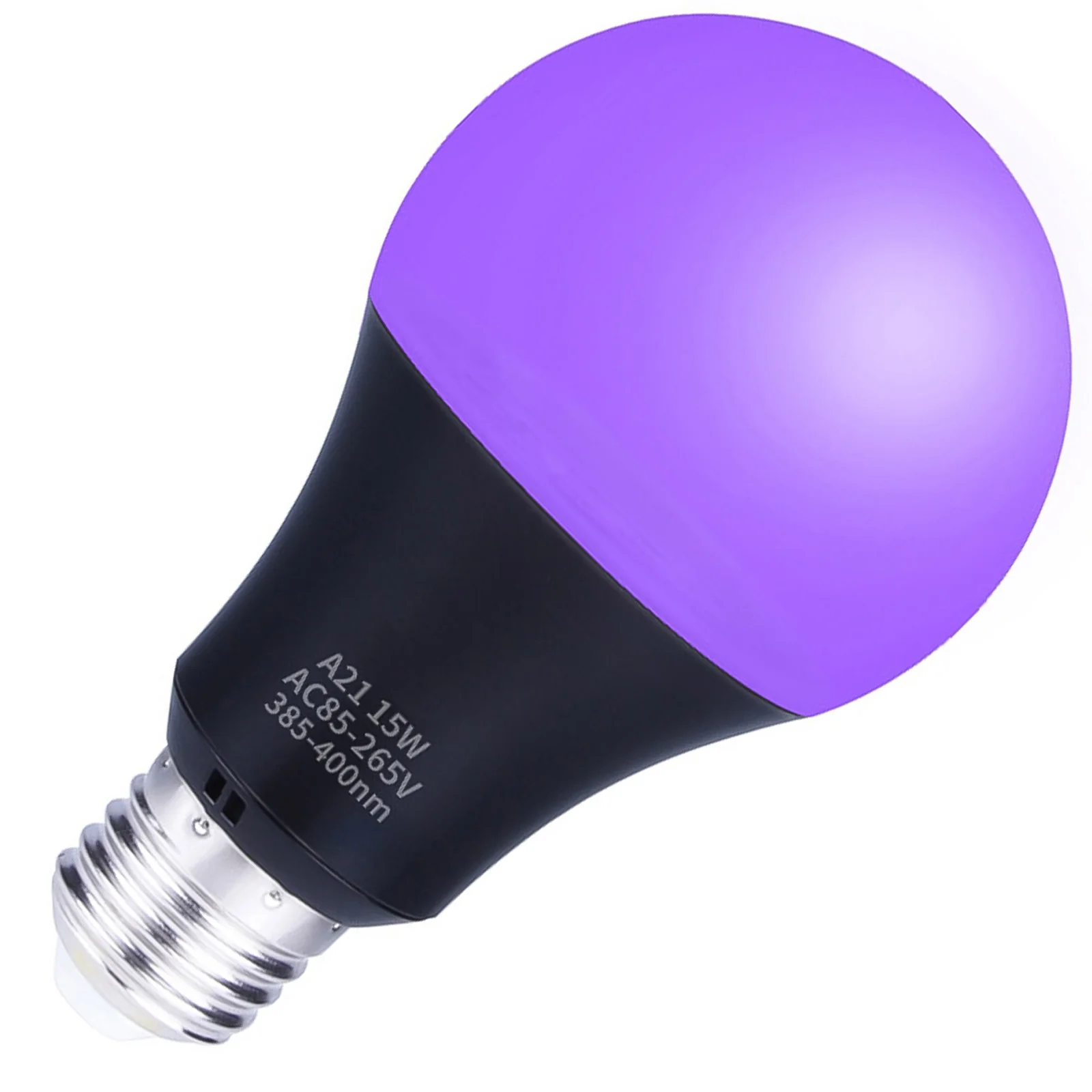

LED Light Bulb Energy Saving Black Light UV Lamp Bulb With E27 Screw Ultraviolet Lamp Bulb High Light Transmittance UV Spiral