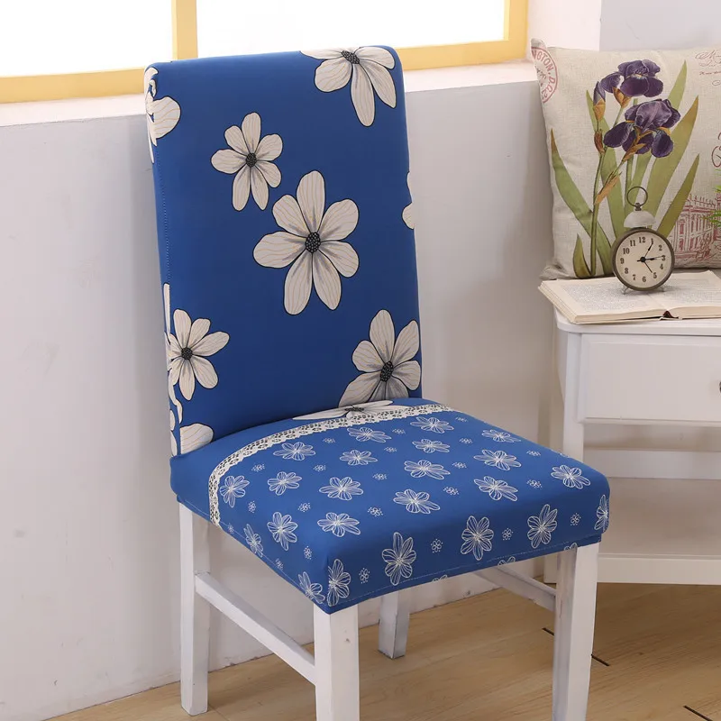 Эластичные чехлы с защитой от грязи и цветочным принтом|Чехлы на стулья| |