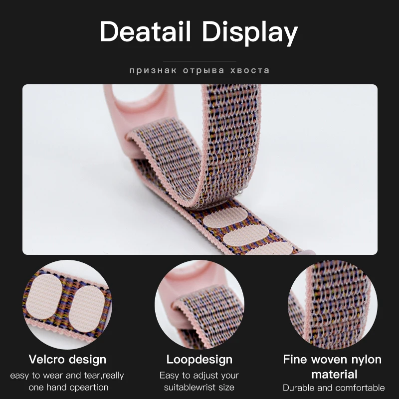 BAPICK Спортивный нейлоновый ремешок для Xiaomi mi, ремешок для Xiaomi mi 4, 3, ремешок для браслета, ремешок для браслета 4, 3, Pulseira, Смарт-часы mi Band 4, ремешок