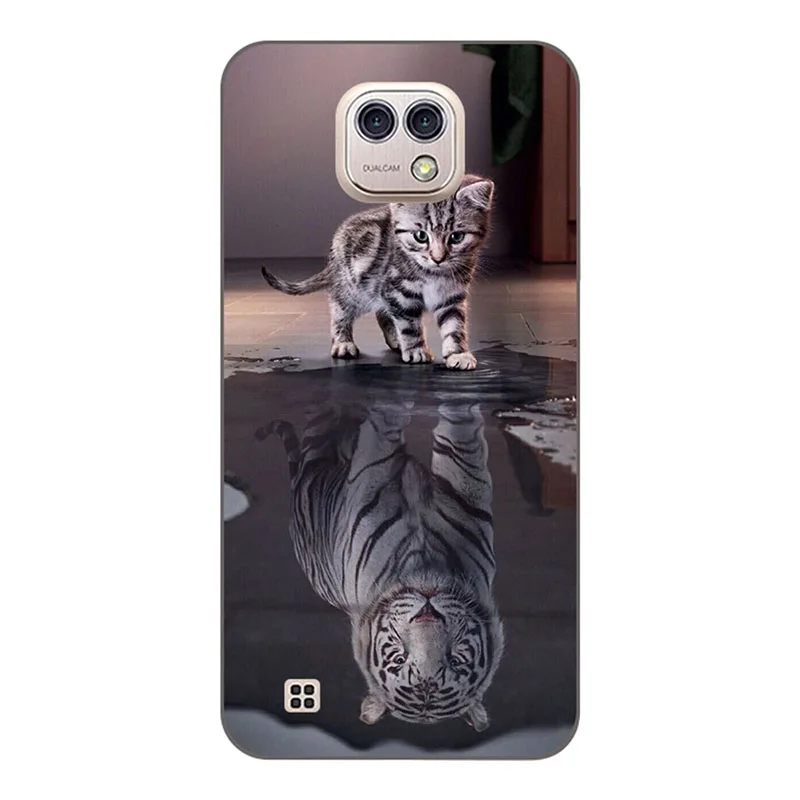 M21 Чехол для LG X Cam 5,2 '', мягкий силиконовый чехол для LG K580 K580DS с принтом" Кокос "для K580 K580DS 5,2'', чехол для телефона s - Цвет: M21