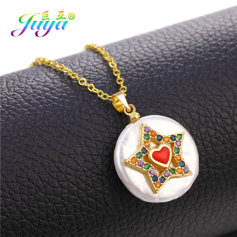 Juya ювелирные изделия из жемчуга ручной работы 24 стиля жемчужная подвеска с