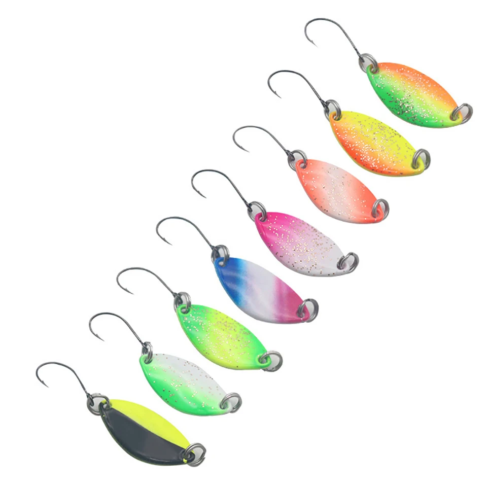 WALK FISH приманка для рыбной ловли 1 шт. 2 г/1 6 г/2 0 г металлическая в виде ложки с
