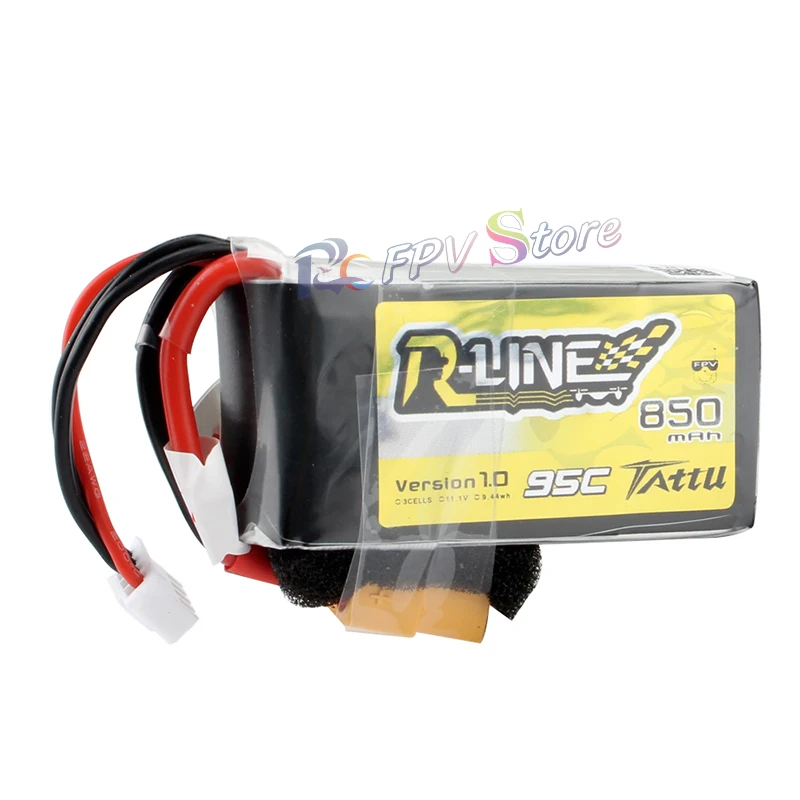 tattu r line 10 lipo 850mah 111 v 148 v 95c 3s 4s1p lipo аккумулятор с шт