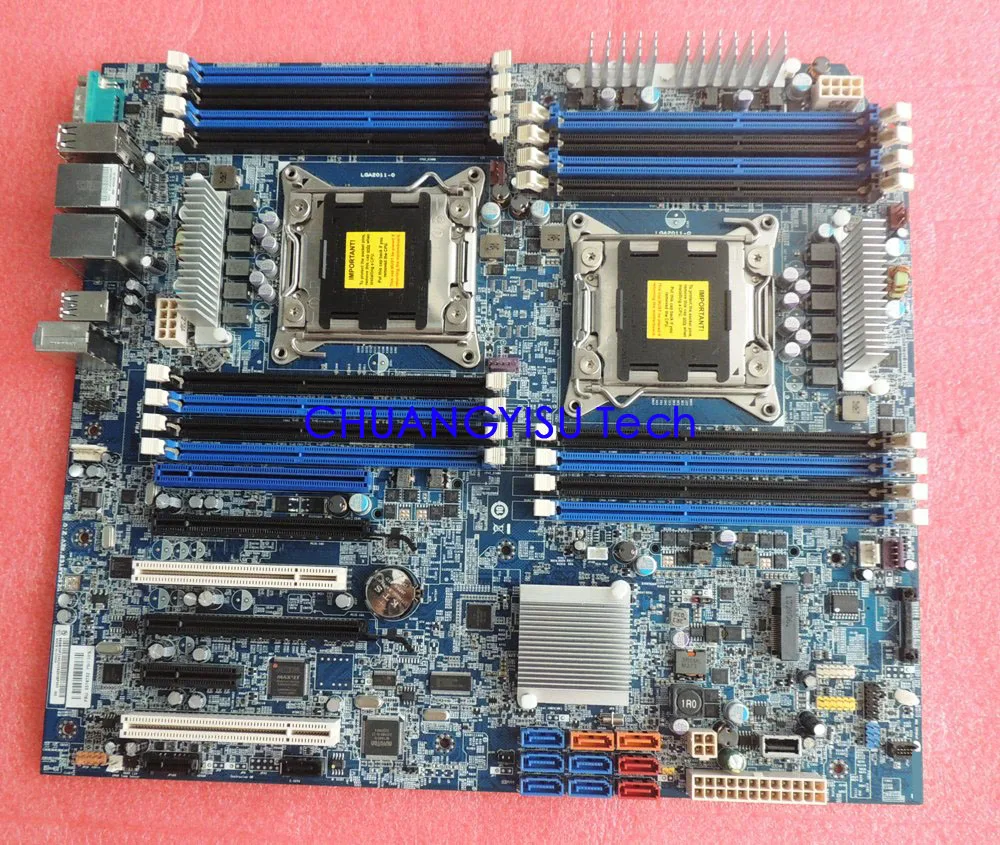 Бесплатная доставка материнской платы сервера ThinkStation D30 V1.0 C602 socket 2011 FRU 03T6501 03T8422