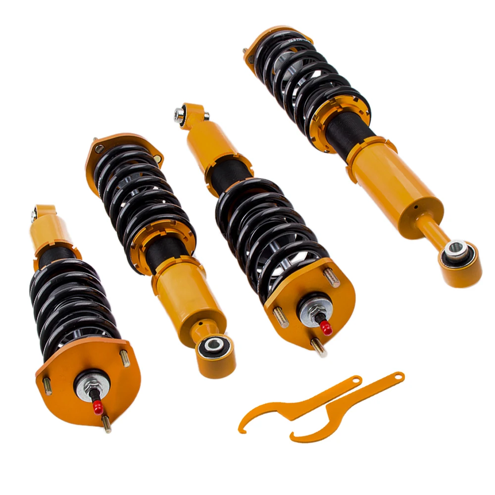 

Coilover Coil Suspension Spring Struts Kit For Lexus IS300 Sedan 4D 01-05 for IS300/IS200 1999-2005 Damper Force Camber Plate